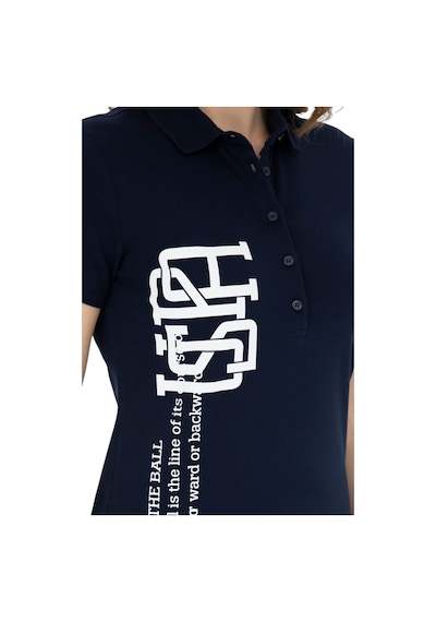 U.S. Polo Assn. Kadın Polo Yaka Tişört 1831928 Lacivert