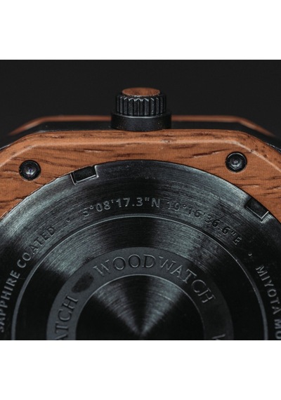 Woodwatch Zbr-al-wh1 Ww-rg-1kbbs Alpha Ahşap Erkek Kol Saati 41 Mm