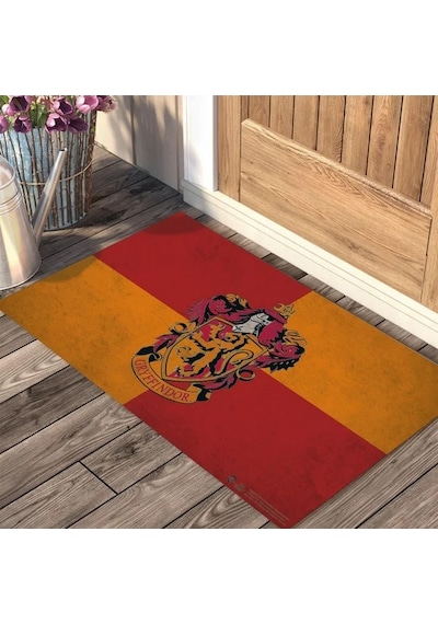 Harry Potter Gryffindor Paspas 40x70 Cm Kapı Önü Paspası Kaydırmaz Taban Lisanslı