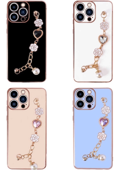 Apple Uyumlu iPhone 12 Pro Max El Tutamaçlı Kamera Korumalı Tchs Taka Silikon Kılıf-pembe Pembe