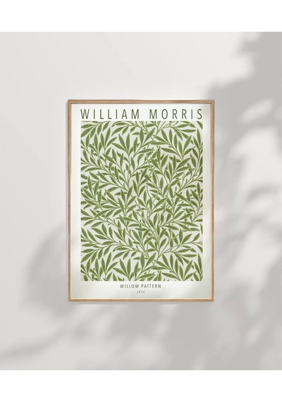 Çerçevesiz Poster William Morris Willow Pattern