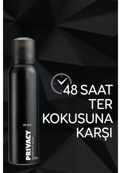 Men Erkek Deodorant 3x150ML
