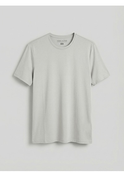 Lcwaıkıkı Classic Gri Slim Fit Basic Soft Touch Tişört