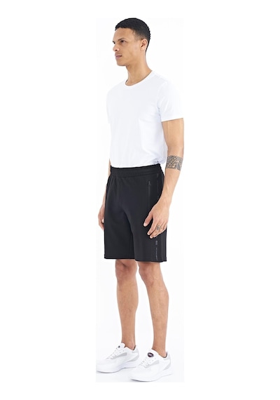 Air Jones Tommy Life Alfred Siyah Standart Kalıp Erkek Şort - 81244 Siyah