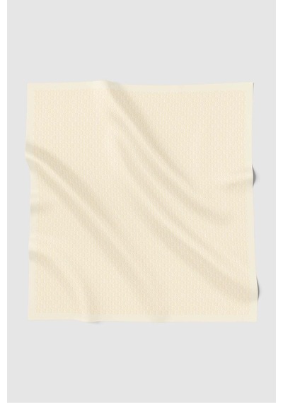 Buttonscarves Prism Vual Kare Eşarp - Lemon Drizzle Turuncu
