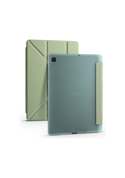 Samsung Galaxy Uyumlu Tab S6 Lite Sm-p610 10.4" Kılıf Kalem Bölmeli Standlı Katlanabilir Kalemlikli Silikon Kılıf