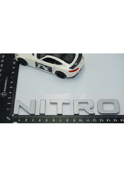 Dk Tuning Dodge Nitro Bagaj Gri Abs 3m 3d Yazı Logo Amblem