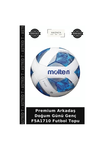 Premium Arkadaş Doğum Günü Genç F5a1710 Futbol Topu Çok Renkli