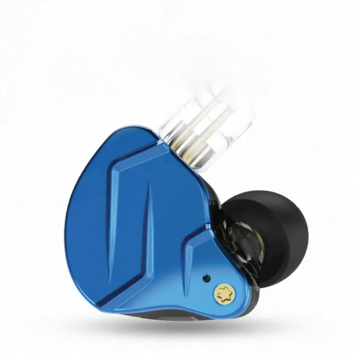 Kz Zsn Pro X Mavi Mikrofonlu 3.5mm Kulak İçi Hibrit Kulaklık Kz-zsn-pro-x-mıc-bl