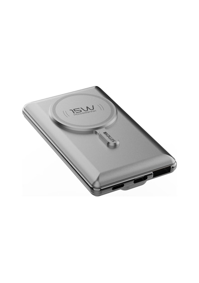 Hızlı Şarj Temassız Magsafe Powerbank 22,5w 10000mah Dahili Kablolu Simex S-38 Polite Standart Renkli