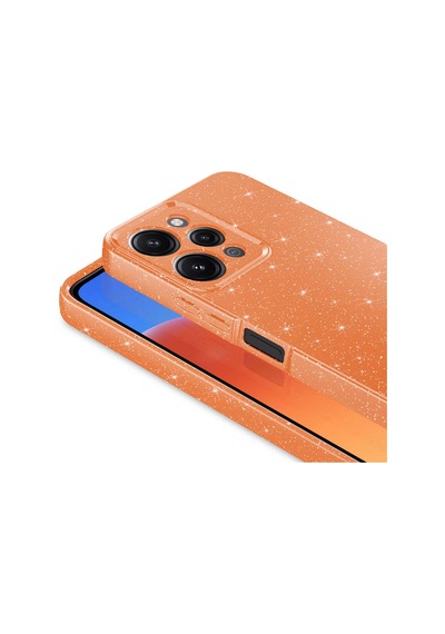 Xiaomi Redmi 12 Kılıf Kamera Korumalı Simli Silikon Üstün Koruma Pazarplus Siyah