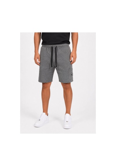 Hzr Wear Erkek Pamuklu Cepli Regular Fit Beli Bağcıklı Komando Cepli Şort Siyah
