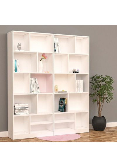 Rose İnci Kitaplık Mdf Antrasit Rose İnci Kitaplık Mdf Antrasit