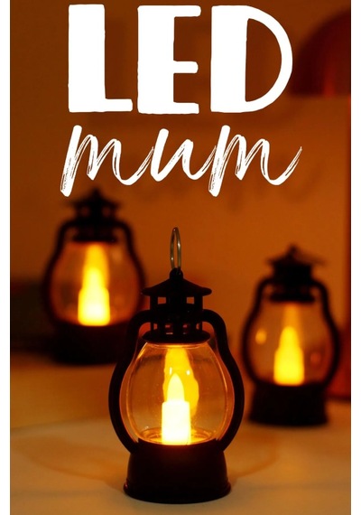 Led Mum Mini Kamp Tipi 3 Adet Pil Dahil Dumansız Alev Ledli Dekor Işığı Siyah Pt430 Siyah