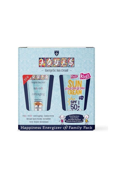 Aquas Aile Seti Spf 50 Sun Cream + Spf 50+ Kids Sun Cream Güneş Kremi