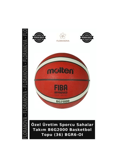 Özel Üretim Sporcu Sahalar Takım B6g2000 Basketbol Topu 36 Bgr6-oı