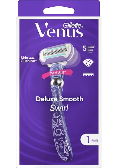 Gillette Venus Extra Smooth Swirl Tıraş Makinesi + Yedek Başlık Sku: Smg8690010390400