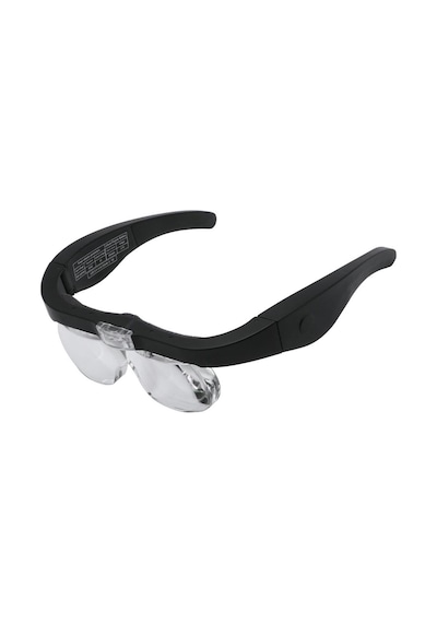 Hombey Tamir Ve Okuma İçin Led Işıklı Büyüteç Gözlük - 4 Farklı Büyüme Oranı 1.5x, 2.5x, 3.5x, 5.0x Lens Seti Multicolor