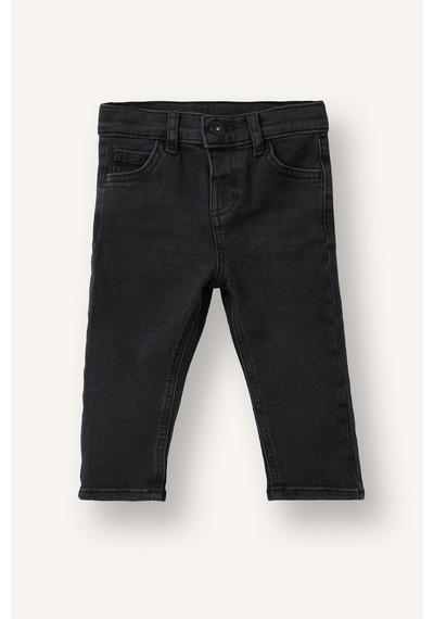 Defacto Pamuklu Regular Fit Jean Pantolon Erkek Bebek D2518a526aunm40 Siyah-nm40