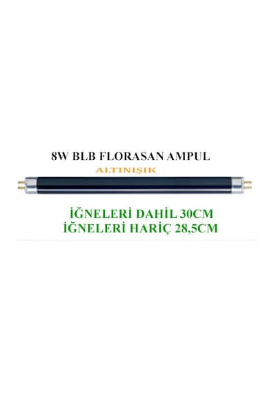 T5 8W Blb Para Kontrol Lambası 8Watt Mor Ampul