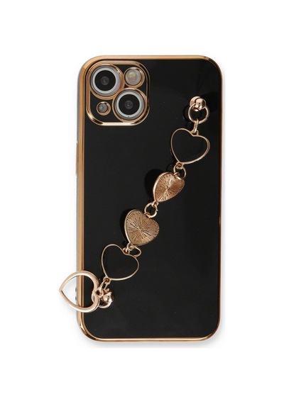 Northcity Apple Uyumlu Apple iPhone 14 Kılıf Esila Silikon - Siyah