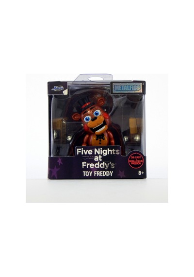 Five Nights At Freddy's Toy Freddy Metalfigs Die Cast Koleksiyon Figürü Jada Toys 6.5 Cm