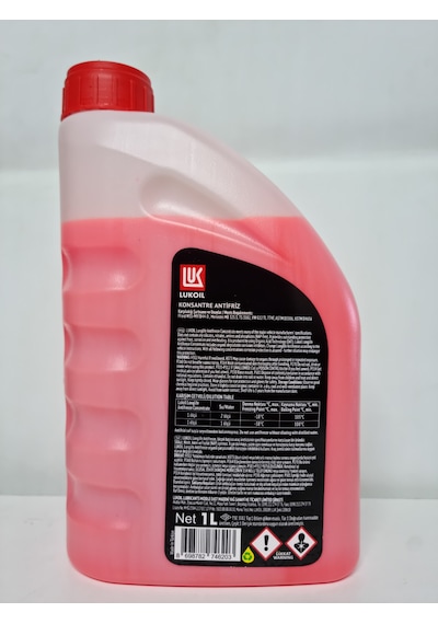 Lukoil Konsantre Organik Kırmızı Antifriz 1 Lt Kırmızı - Pembe