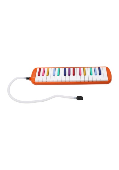 32 Tuşlu Plastik Çantalı Turuncu Melodika