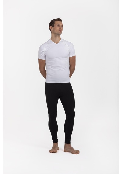 Oıl Company Termal İçlik Üst Kısa kol V Yaka Unisex Pp Seamless Ocp007 001