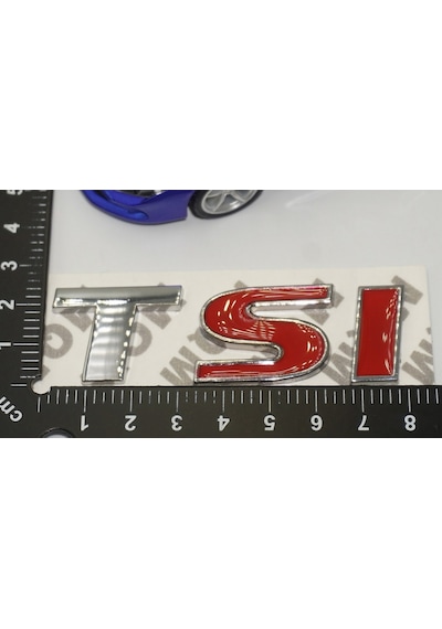 Volkswagen Tsi Bagaj Krom Metal 3M 3D Logo Amblem (549121442)