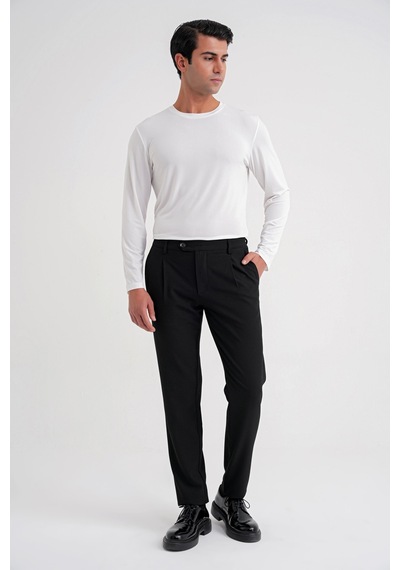 Efor P 1174 Pantolon Comfort Siyah-1 Casual Siyah Efor P 1174 Pantolon Comfort Siyah-1 Casual Siyah
