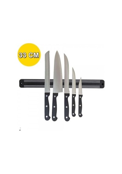 Mıknatıslı Bıçak Askısı 33 Cm Siyah
