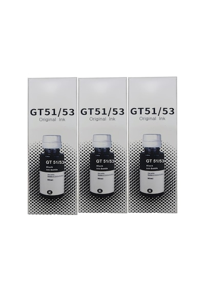 Hp Smart Tank 515 Uyumlu Siyah Muadil Mürekkep 3x90 Ml Toplam 270 Ml