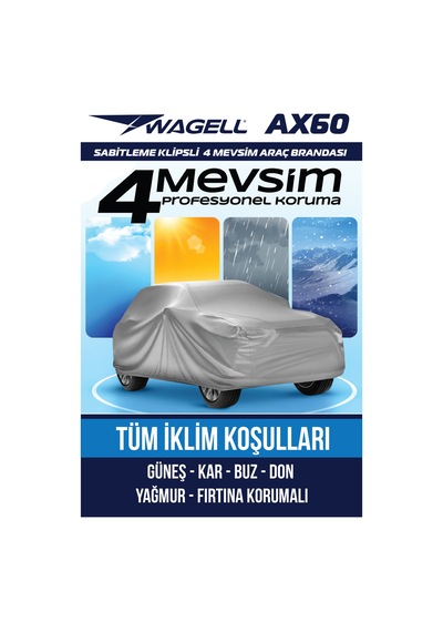 Toyota Yaris Cross -ax60 Klipsli Araba Brandası - Oto Çadır Örtü