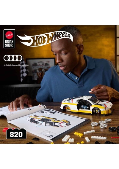 Hot Wheels Elite Serisi 15 Audi R8 Lms Yapım Seti 820 Parça Jft18