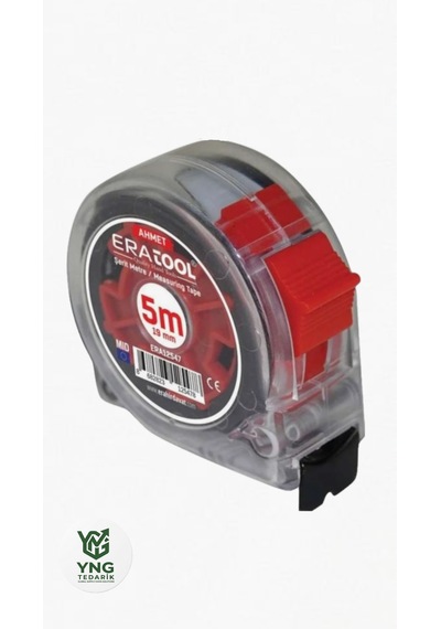 Eratool Şerit Metre Şeffaf 5 Metre 19mm 5 M