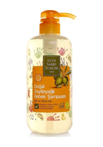 Doğal Zeytinyağlı Bebek Şampuanı 600 Ml