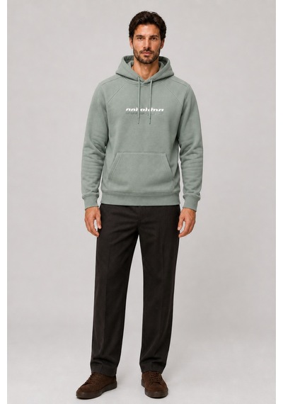 Redline Consume Erkek Regular Fit Kapüşonlu Sweatshirt Mint