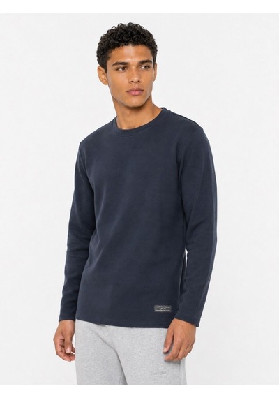 Loft Regular Fit Erkek Tshirt U.kol Lf2044268 Q1.v1 Lacivert