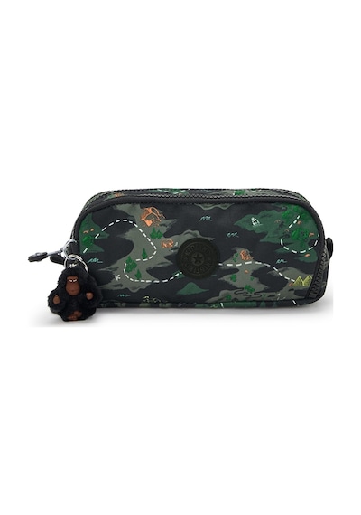 Kıplıng Gitroy Büyük Boy Kalemlik Desenli Camo Treasure Desenli