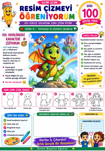 Adım Adım Resim Çizmeyi Öğreniyorum