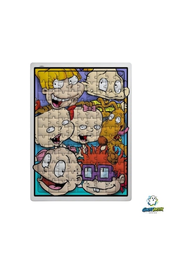Ghostbastır Design Rugrats 99 Parça Ayaklı Puzzle Dekoratif Çocuk Yapbozu 0184
