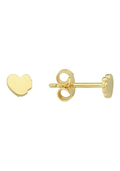 Goldkupe 14 Ayar Altın Minik Kalp Küpe 0,57 Gr-1831