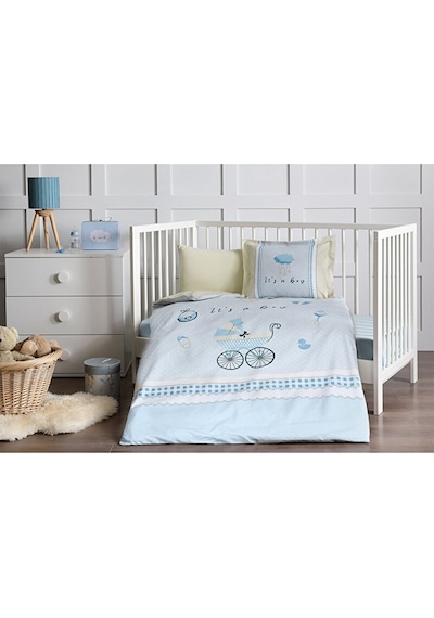 Özdilek  Jouets Bebek Nevresim Takımı Mavi 100 x 150