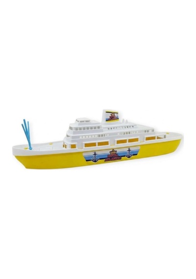 Transatlantik Yolcu Gemisi 45 Cm - Sarı 1 Adet