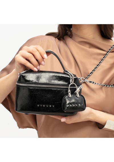 Sisley Siyah Omuz Çantası Kadın Sly 357 Sısley