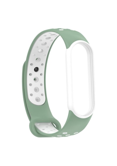 Xiaomi Mi Band 5 6 7 Uyumlu Delikli Spor Silikon Kordon Kayış