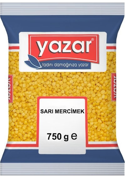 Yazar Sarı Mercimek 2 x 750 G