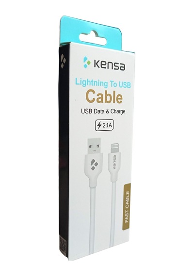 Kensa Apple Uyumlu iPhone Şarj KABLOSU