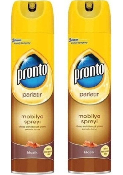 Pronto Mobilya Cilası Sprey 300 Ml - 2 Adet